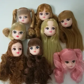 2018 uue Brändi originaal nukk pead Licca nukk tüdrukud kingitus lastele, mänguasjad nukk tarvikud DIY pea