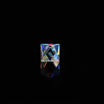 18mm Kuupmeetri Teadus-Cube Optiline Prisma Fotograafia Hexahedral Prisma Kodu Kaunistamiseks Prisma Klaas värv Puhkus kingitus
