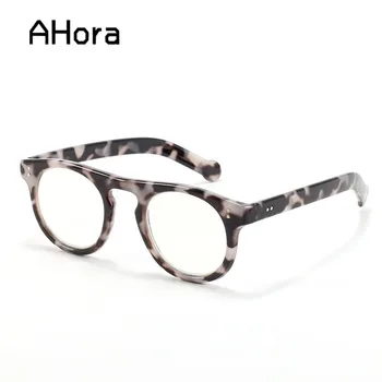 Ahora Retro Puit Tera Lugemise Prillid Anti Sinise Valguse Ring Presbyopic Eyeglasse +1.0+1.5+2.0+2.5+3.0+3.5 Naiste Ja Meeste Hyperopia