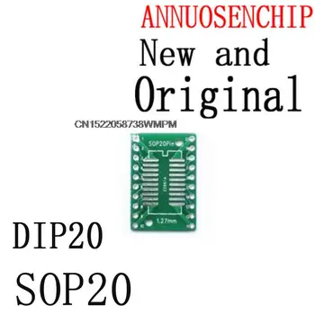 Tasuta kohaletoimetamine 100TK Uus ja Originaalne TSSOP20 SSOP20, Et DIP20 PCB Transfer Juhatuse DIP Pin Pardal Pigi Adapter SOP20