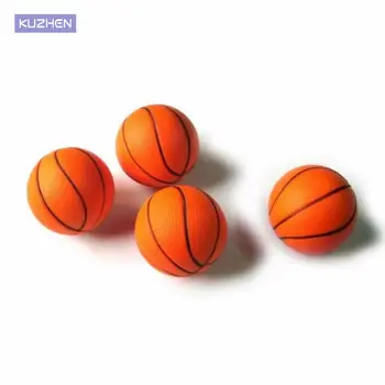 Hulgi-Uus 6.3 cm Pigistada Palli Käega Exerciser Oranž Mini Korvpall Käe Randme pingutuse Leevendust PU Vaht Palli Mänguasi