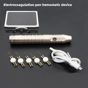 Electrocoagulation pen hemostatic seade, topelt silmalaugude vahend, laetav põletamine electrocoagulation tera vahend