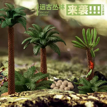 Jurassic Dinosaurus Miniatuurne Taim Simulatsiooni Puu Muru Muru Vulkaan Tarvikud Mudel Stseeni DIY Laekuva Tabel Kaunistused