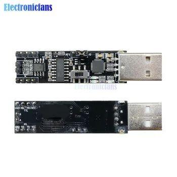 Uute tulijate 3 in 1 USB RS485 RS232 TTL Serial Port Moodul CP2102 Kiip Breakout Pardal Moodul 3-in-1 6.5 x 1.4 cm
