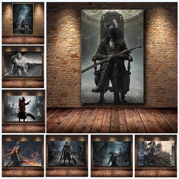 Plakat Teenetemärgi Maali Bloodborne HD Lõuendile Maali Kunst Plakatid ja Pildid Cuadros Maali Pildid Raamimata