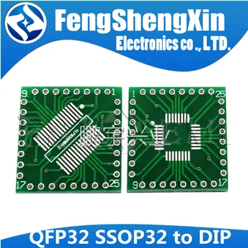 5tk/palju pinboard QFP32 DIP SSOP32, et DIP32 0.8 mm TQFP IQFP Adapter Plate Transfer Juhatus