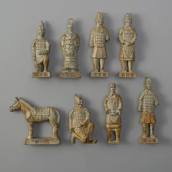 Turist suveniirid, Xi ' an, Hiina külmkapimagneteid vana terrakota sõdalased hobuse külmik Vana-Hiina sõdurid kleebis