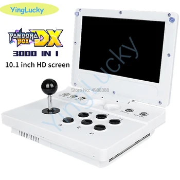 Pandora Box DX Kokkupandav Mini Arcade Video Mängu Konsool 3000 1 Toetab Igal ajal Salvestada Funktsiooni 10.1-tolline HD LCD-Ekraan