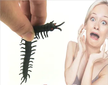 Huvitav õudus vent mänguasja kleepuv tugev Halloween pool skorpion madu nahkhiired centipede hirmutatud väike vidin, squishy