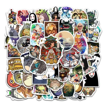 10/50tk Miyazaki Anime MINU NAABER TOTORO Kleebised Kitarr Rula Jalgratta Kiiver Pagasi Sülearvuti Stiker Decal Kid Mänguasi