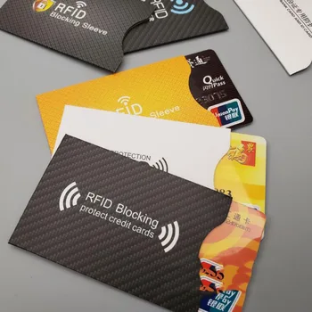 Blokeerimise Lugeja Ladustamise Kott Kaardi Omanik kaitsekatte Puhul ID-Kaardi Krediitkaardi Ohutu Kott Vask Anti-rfid NFC-Protector