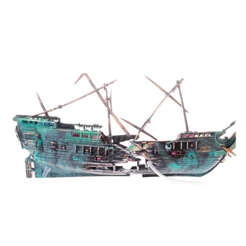 Akvaariumi Dekoratiivsed Laev, Paat, Ornament, Hukku Piraat Corsair Split Laevahukk Hoobi Paat, Valamu Õhu-ajendatud ekstra NeverElse