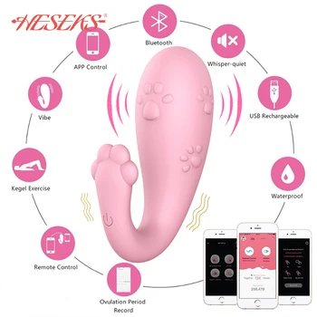 Smart APP Bluetooth Vibraator Sugu Mänguasi Naisele Puldi Väike Koletis Kliitori G-punkti Stimulaator Vagiina Massager