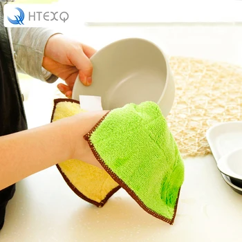 HTEXQ Kõrge Tõhus Anti-grease Roog Riie Micro Fiber Pesu, Rätik Magic Köök Puhastus Pühkides Kaltsud