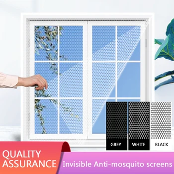 DIY Anti Mosquito Nets Saab Lõigata Ja Isekleepuv Ekraane On Lihtne Paigaldada Hingav Ukse Akna Ekraanid