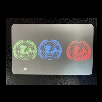 ühilduva 800033-UV Sinine Roheline Punane invisiable lindi 1000prints jaoks zebra ZXP3 ZXP3C PVC ID-kaardi printer