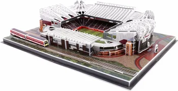 [Naljakas] 186Pcs/set Red Devils Vana Trafford Club RE Konkurentsi Jalgpalli Mängu Staadionid hoone mudel mänguasi kingitus originaal box