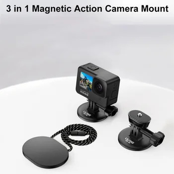 UURIG Tugev Magnet Action Kaamera Mount Quick Release Plate koos Ühise Mount eest GoPro Kaamerad Tegevus