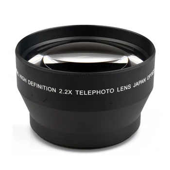 Professional 2.2 x High-defination 67 mm Objektiivi Telekonverter Telefoto Objektiivi Esi-ja Tagumine Objektiivi ja Ladustamise Kott