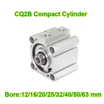 CQ2B Kompaktne Õhk Silinder, pneumosilinder CQ2B 12/16/20/25/32/40/50/63/80 Kandis 5/10/15/20/25/30/35/40/45/50/60 Insult
