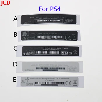 JCD 1 Tk PS4 Töötleja silt eluaseme Shell Slim Musta Tagasi Kleebis Label Tihendid-valmistatud Hiinas
