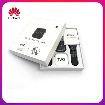Huawei Uus T55 Pro Max Smart Watch Tws Peakomplekt 2-In-1 Löögisagedus, Vererõhu Monitor, Multi Sport-Režiim 1.71-Tolline Smart Vaadata