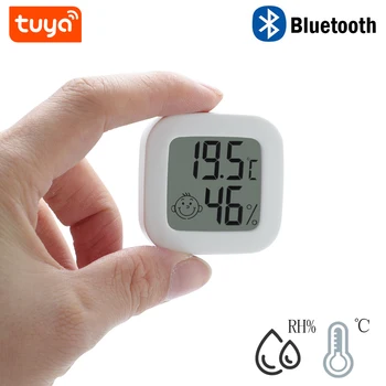 Tuya Smart Bluetooth-Temperatuuri ja Niiskuse Andur Kodu Hygrometer Termomeetri Anduri Intelligentne Seos