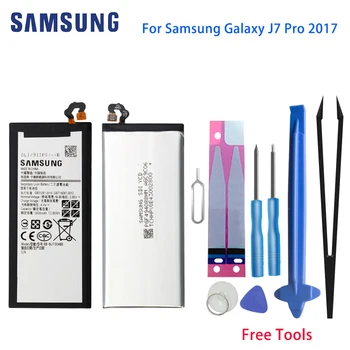 SAMSUNG J7 Pro 2017 Telefoni Aku 3600mAh EB-BJ730ABE Samsung Galaxy J7 Pro 2017 SM-J730 SM-J730FM J730F J730DS J730GM J730K