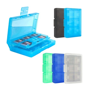 24 1 Lülita Mäng Kaardi Puhul Box Nintendo Lüliti OLED Portable Storage Box NS Lite Kaartide Hoidik Kate Kõva Kest