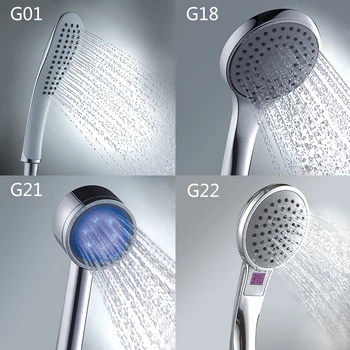 Gappo Vannituba käsi dušš, vann, dušš dušš massaaž sademeid SPA vee käsi Dušš Pea chrome vett säästa saun mikser puuduta G01