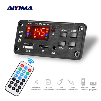 AIYIMA MP3 Bluetooth Dekooder DAC Stereo Võimendi 2x30W TF AUX FM-APE FLAC Lossless Dekodeerimine DIY Auto Audio Lisaseadmed