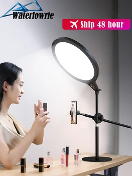 Ring Tuli 10 tolline LED Juhitava Foto, Video Studio Youtube ' i Live Ilu Täitke Selfie Ringi Valguse Lamp 26CM Fotograafia Valgustus