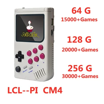 Uus LCL Vaarika pi 4 Retro Mäng Konsooli IPS Ekraan, Game Boy Pi Arcade kogumise Mängu Konsool Suppot HDMI väljund