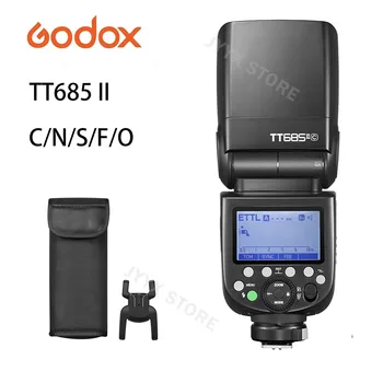 Godox TT685II TT685 II TTL HSS Kaamera Välklamp Speedlite 2.4 G Traadita X Süsteemi, Canon, Nikon, Sony, Fuji Olympus Kaamera