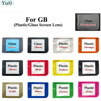 YuXi Värviline Ekraan, Objektiivi Kaas Gameboy Mängu Poiss DMG GB Ekraan Kaitsja Objektiivi Plastik Klaas