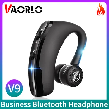 VAORLO V9 Bluetooth Kõrvaklapid Spordi Juht Auto Traadita Kõrvaklappide Koos Mic-HD-Vabad Helistamine Stereo Muics Äri Kõrvaklapid V8