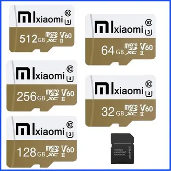XIAOMI Micro TF Mälukaart 16GB 32GB 64GB 128GB 256GB 512 GB 1 TB Class10 High-Speed Mikro-SD-Kaardi Flash mälukaardilt Telefoni Kaamera