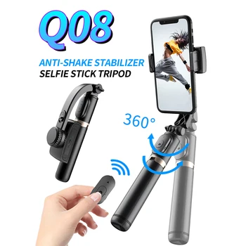 Traadita Selfie Kinni Kokkupandav Mini Statiiv Koos Päästik Puldiga Alumiinium Selfie Stck Live Shooting Video Vlog