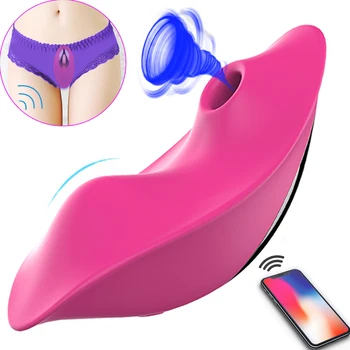 Aluspüksid Vibraator Nähtamatu Imemiseks Vibraator Naistele, Kliitori Stimulatsiooni APP Bluetooth Kontrolli Tiss Täiskasvanud Sugu Mänguasjad