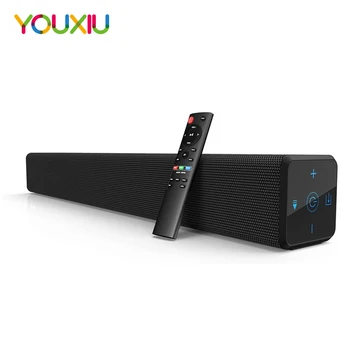 YOUXIU 100W TV SoundBar Bluetooth Speaker 2.0 Kanaliga kodukino helisüsteem Heli Baar Sisseehitatud Subwoofer koos puldiga