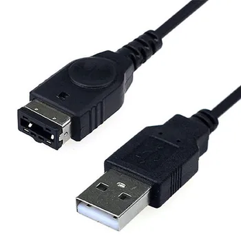 1TK Must USB-Laadimine Eelnevalt Juhe Laadija Kaabel/SP/SOCIALI/GameBoy/Nintendo/DS