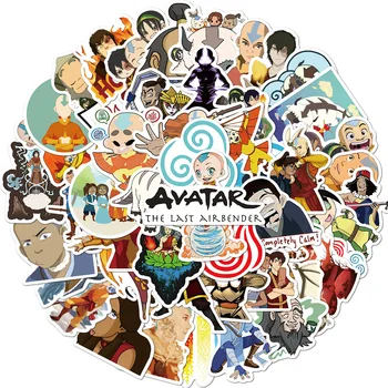 10/30/50tk Anime Avatar Viimati Airbender Veekindel Kleebised DIY Rula Telefon Auto Sülearvuti Cartoon Kleebised Kids Mänguasi Kleebis