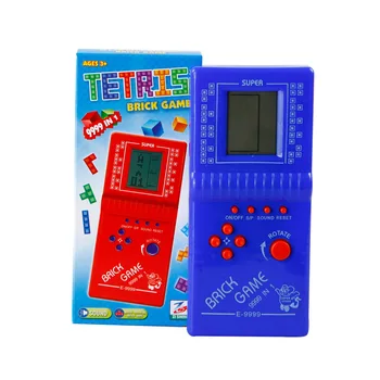 Cdragon Klassikaline Lapsepõlve Tetris Pihuarvutite Mängijate LCD Elektroonilised Mängud, Mänguasjad, Mängukonsool Mõistatus, Haridus Mänguasjad