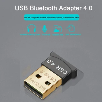 Mini USB Bluetooth-Ühilduva Adapter V4.0 Dual Mode Wireless Dongle VASTUTUSE 4.0 USB 2.0 Saatja Audio Receiver for Windows