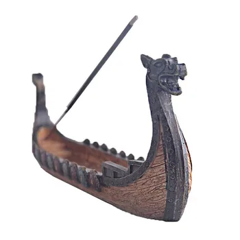 Dragon Boat Viiruk Kinni Hoidik Põleti Käsitsi Nikerdatud Nikerdamist Suitsutusastia Kaunistused Retro Viiruk Põleti Traditsiooniline Disain