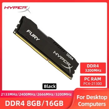 Memoria DIMM PC DDR4 RAM 8GB 16GB 2133MHz 2400MHz 2666MHz 3200mhz Mälu HyperX RAEV Lauaarvuti RAM