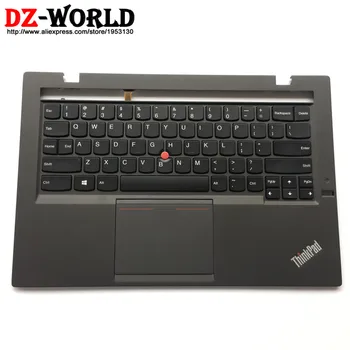 Uus/Orig US Taustavalgustusega Klaviatuur Lenovo Thinkpad X1 Carbon 2. 20A7 20A8 koos Palmrest Bezel Touchpad 04X5570 04X6525 0C45069