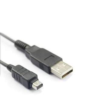 12pin USB-laadimiskaabel juhe Olympus CB-USB6 FE-200 FE-4020 FE-4030-s mju Tough 7040 8000 8010 9000-Tough TG-320