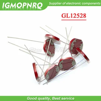 5tk 12528 light dependent resistor photoresistor takisti GL12528 12mm valgustundlik vastupanu 35515 IGMOPNRQ
