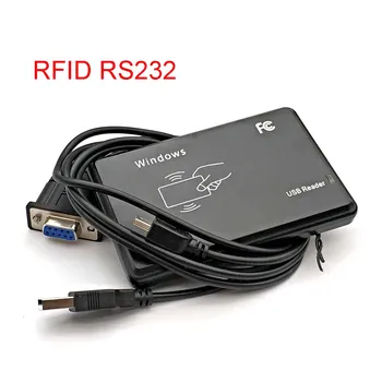 Täiesti Uus R21D Must RFID Lähedus Sensor Smart ID-Kaardi Lugeja 125Khz EM4100 TK4100 EM-Kaardi Lugeja RS232 Liides